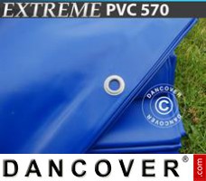 Bâche 5x6m PVC 570 g/m²  Bleu